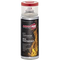 Los mejores  - Ambro-Sol - V400TEMP.1 - Esmalte altas temperaturas negro mate 400 ml